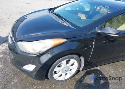 2013 Hyundai Elantra Limited из США, поврежденный, VIN KMHDH4AE5DU970903